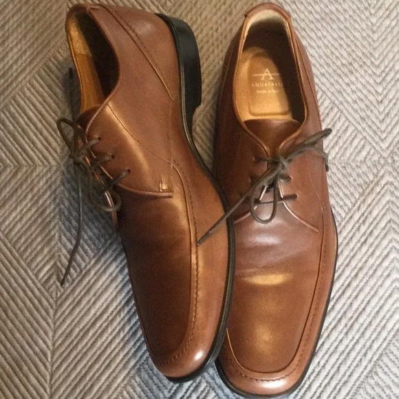 Aquatalia size 11 brown shoes for men - Picture 4 of 8